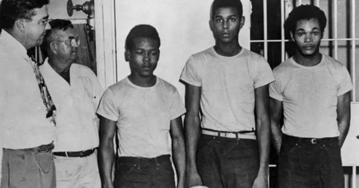 Historic photograph connected to the Groveland Four case