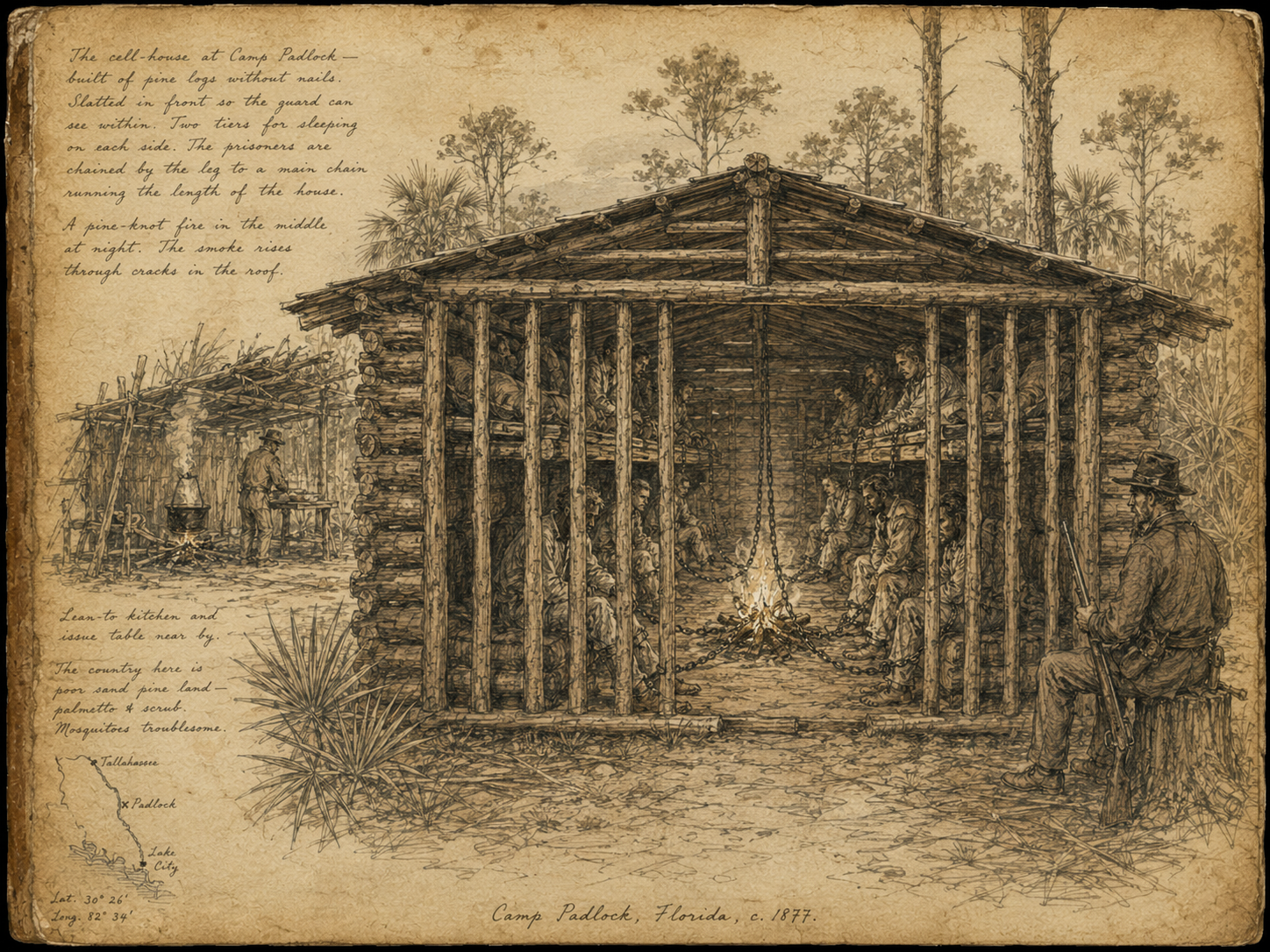 Illustration of Camp Padlock
